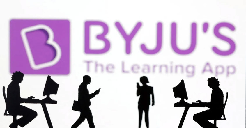 Report: Edtech company Byju’s seeks to raise $100 million at a 90% valuation reduction.