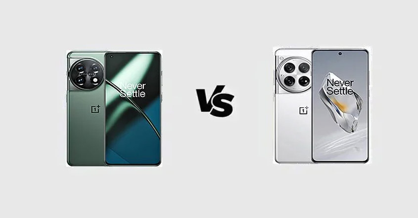 While the design of the OnePlus 12 and OnePlus 11 are similar, there are some differences.