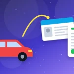 Driving licence address change online illustration