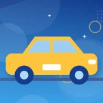 International Driving Permit Kerala car travel illustration