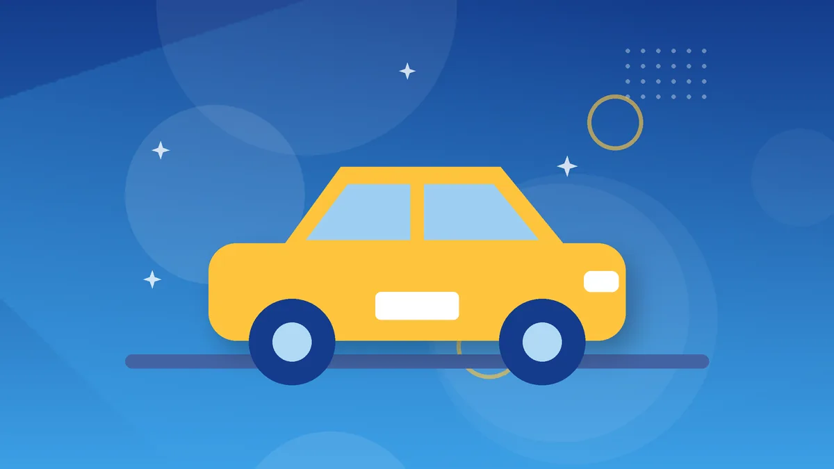 International Driving Permit Kerala car travel illustration