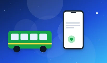 KSRTC online ticket booking bus illustration