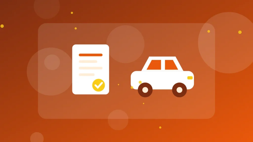 RC transfer documents for car sale